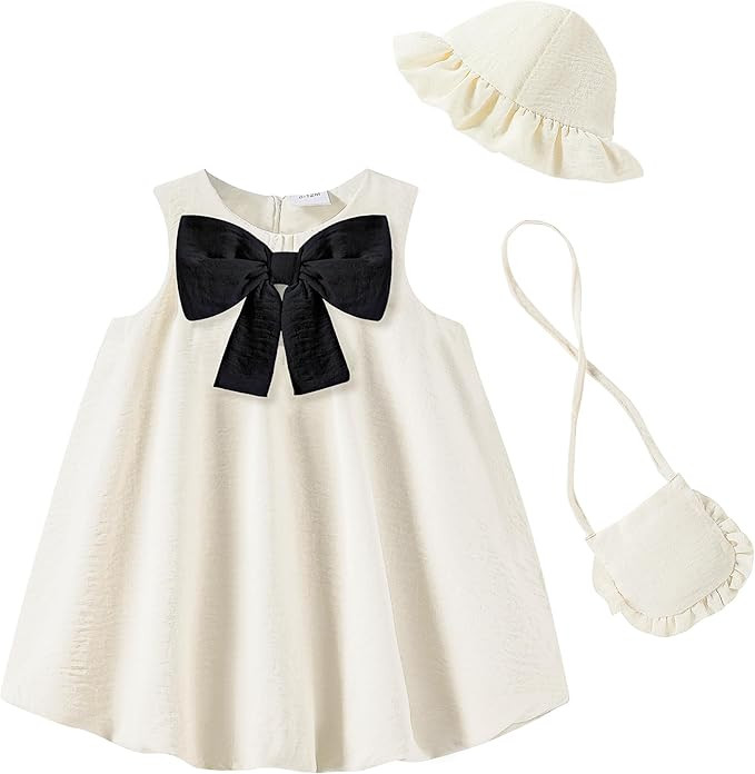 Baby Girl Dress Toddler Infant Vintage Dresses Summer Clothes 3M-3T | Amazon (US)
