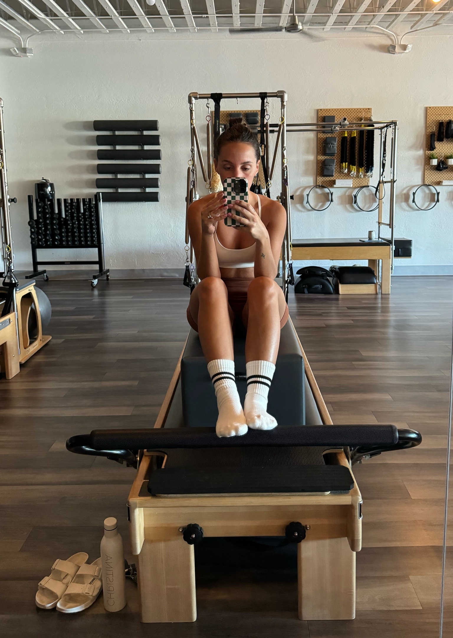 Pilates OOTD
My shorts are Set Active, the color is sold out. 

Pilates outfit, workout fit, set active, matching set, workout, health, wellness day 

#LTKFitness #LTKStyleTip #LTKFindsUnder100