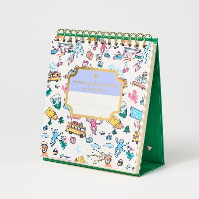 75 Page Roadtrip Vacation Packing List Notepad - Roller Rabbit x Target | Target