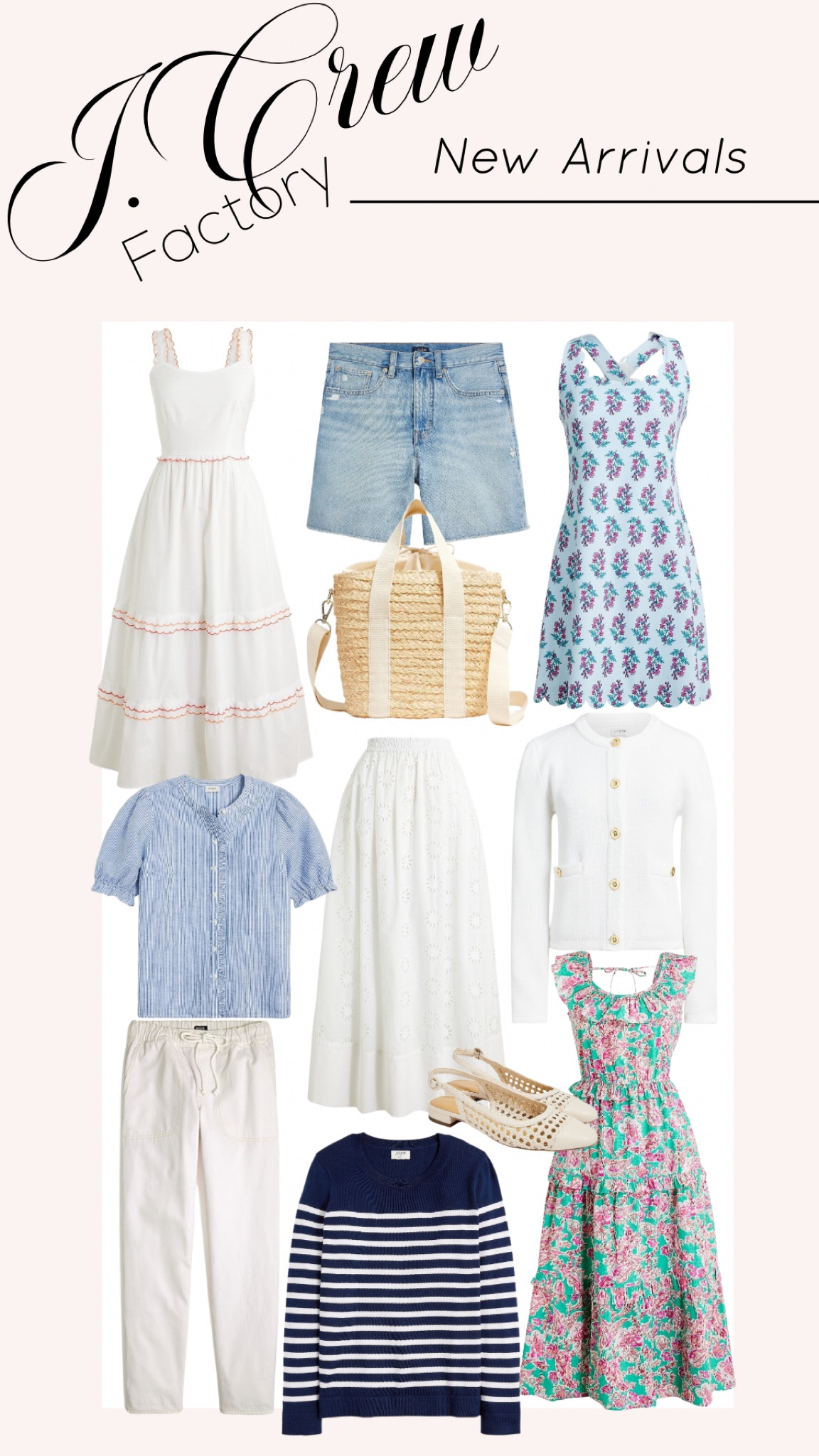 J.Crew Factory new arrivals on sale and under $100. Spring outfits. Workwear. Summer outfits. Vacation outfits. 
.
.
.
.
… 

#LTKsalealert #LTKfindsunder100 #LTKfindsunder50