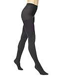 HUE womens Fashion With Control Top tights, Black - Diamond Texture, Medium-Large US | Amazon (US)