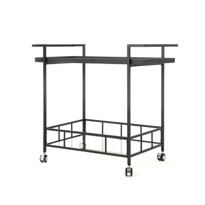 Ambrose Industrial Bar Cart - Christopher Knight Home | Target