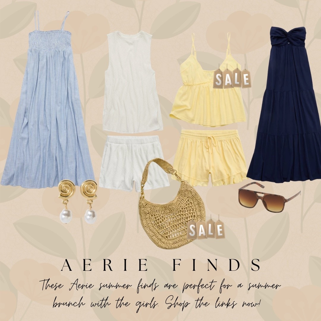 Brb, building my entire summer wardrobe from Aerie 🐚 These pieces are perfect for brunch dates, vacays, and everything in between. Sizes are selling fast + some are on sale! #Aeriesummer #ShopAerie

#LTKgrwm #LTKootd #LTKSwim