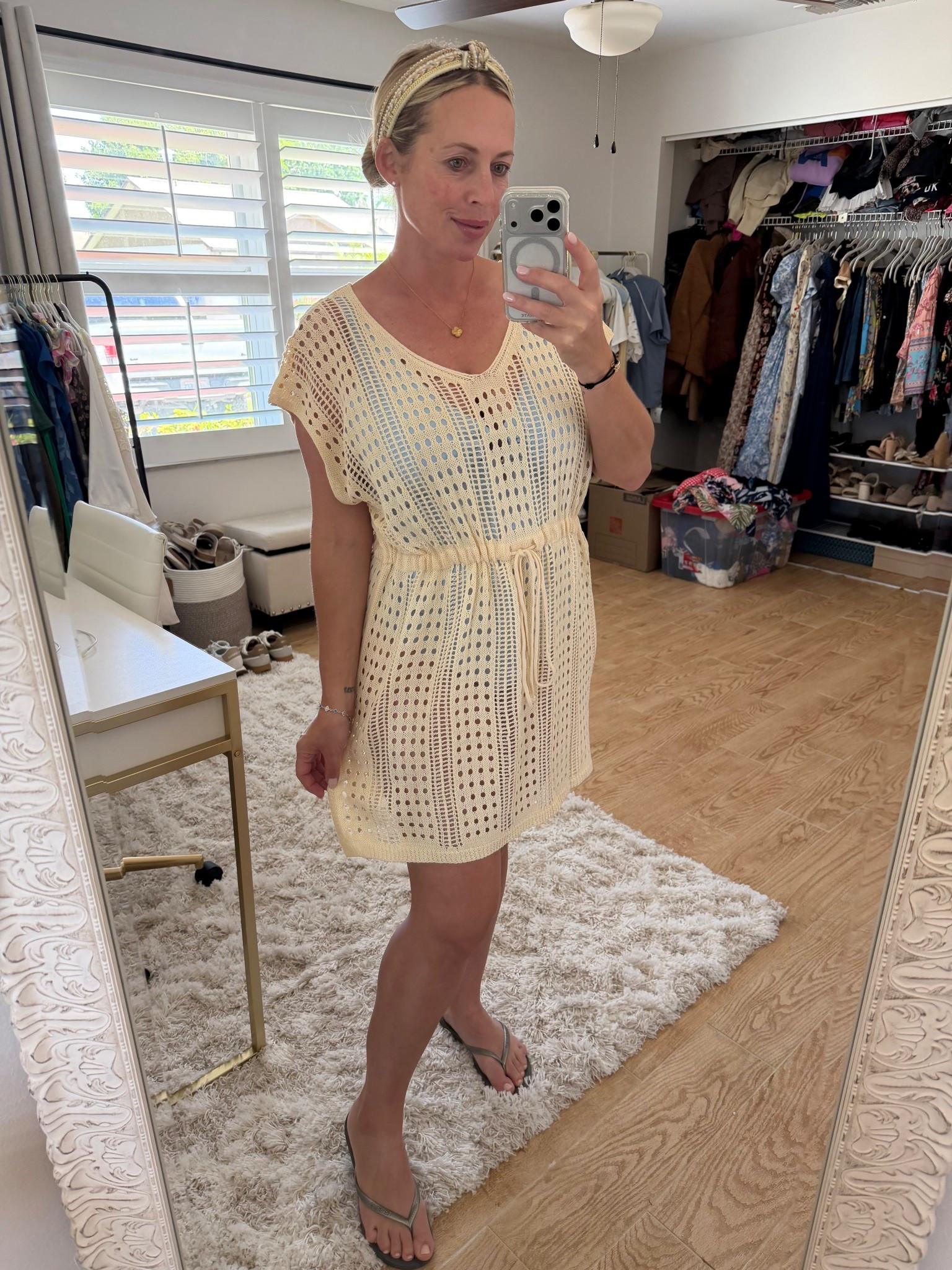 Pool day. Swimwear coverup. Flip flops. Sunglasses. Sandals 



#LTKootd #LTKdayinmylife #LTKSwim