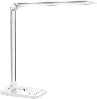 LE Dimmable LED Desk Lamp,Good for Back To School - 7 Brightness Levels,Touch Dimmer, Daylight Wh... | Amazon (US)