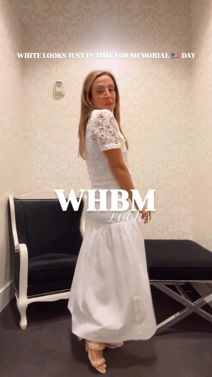 Memorial Day is almost here, and you know what that means… we can officially wear white again.

Not that I ever stopped—because honestly, who still follows that rule?

But these white outfits? They’re cute enough to make the ‘rule’ worth waiting for 😉

Classic, fresh, and perfect for the long weekend vibes.


#LTKSeasonal #LTKSummerEdit #LTKSaleAlert