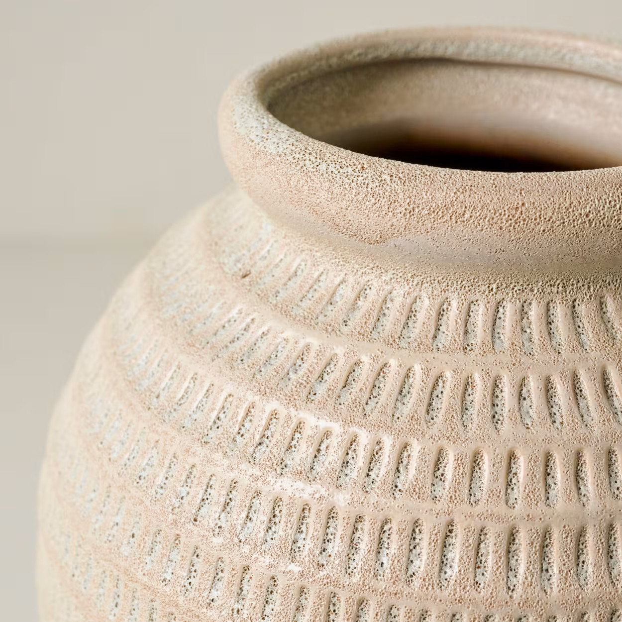 Sawyer Rustic Cream Vase | Magnolia