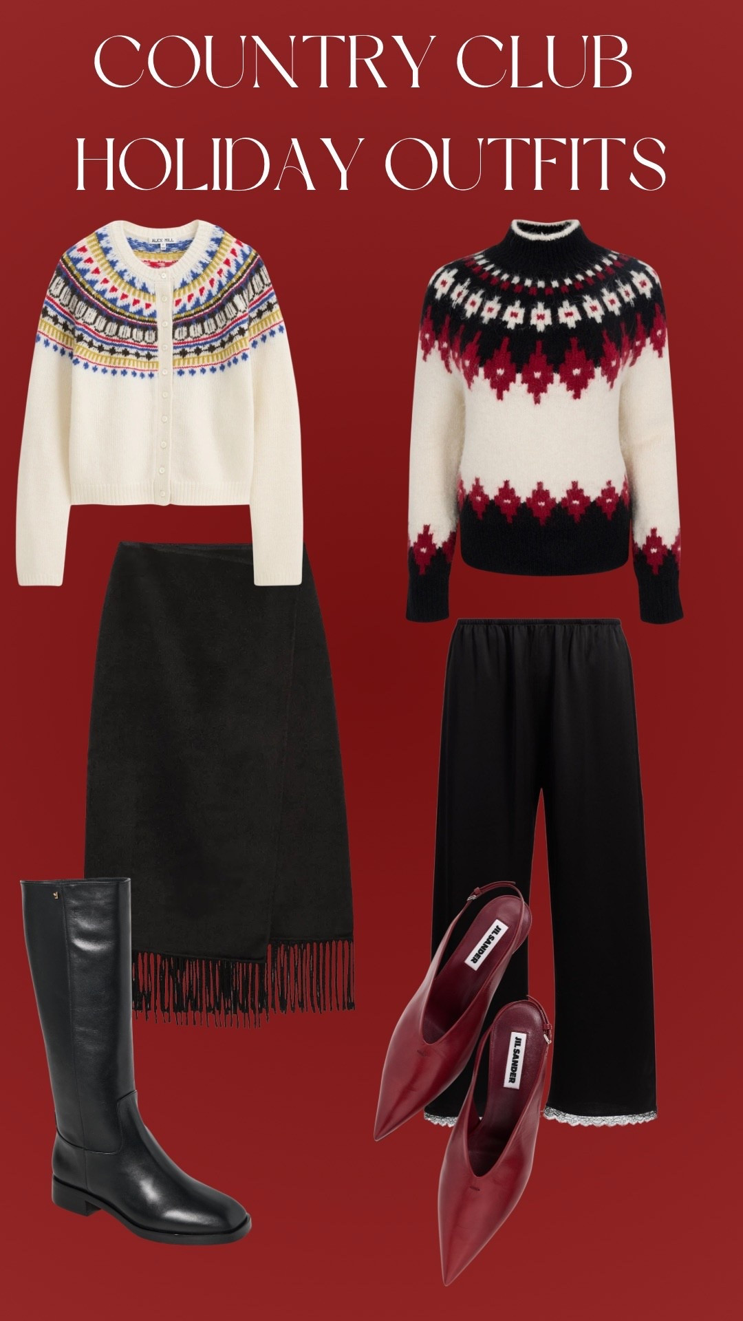 Country Club Appropriate Holiday Outfits

#LTKHoliday #LTKSeasonal #LTKootd