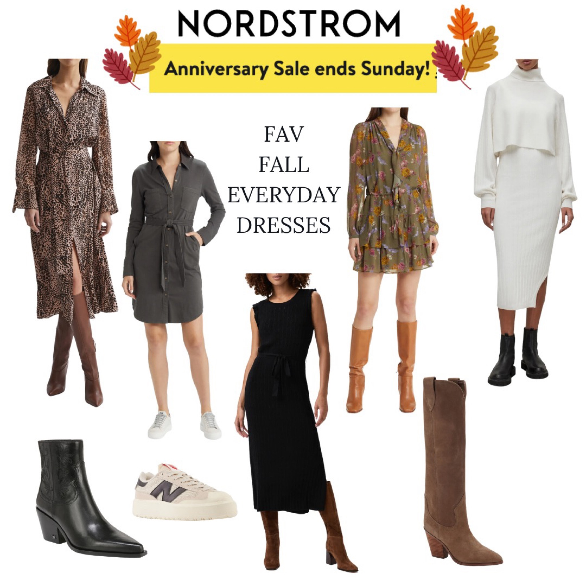 Last weekend of the Nordstrom Anniversary Sale! Here are some of my favorite everyday fall dresses . Ends Sunday 8/6

#dresses #nsale #nordstrom #nordstromanniversarysale #fallstyle #everyday #casual #pants #petite #petitestyle #fall #fall fashion #sweaterdresses #sweaterweather #tallboots #fallboots #mididresses

#LTKxNSale #LTKFind #LTKSeasonal