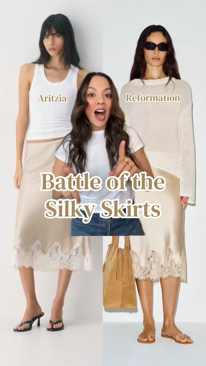 Which silky skirt do you look better?

I have both skirts in a size large. 

Midi skirt, lace skirt, silk skirt. ￼


#LTKpartywear #LTKcanada #LTKstyletip