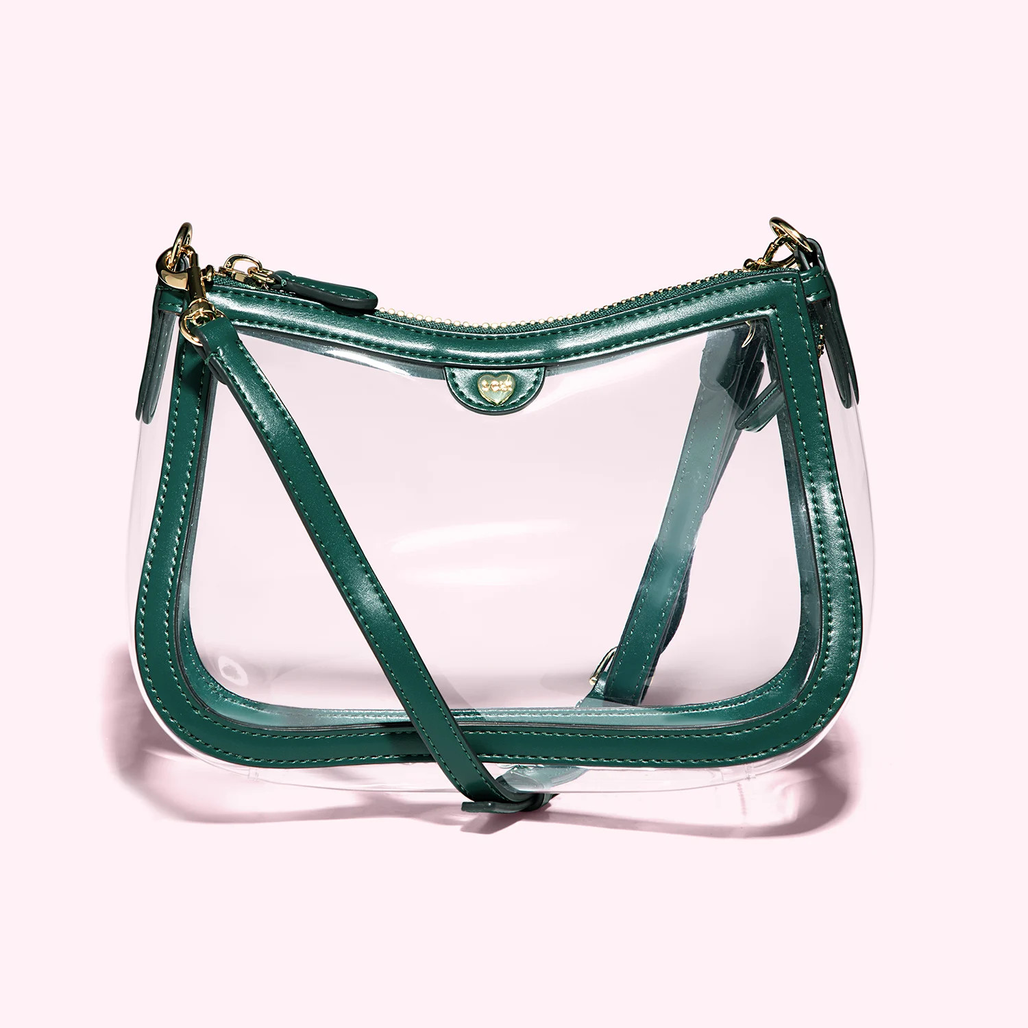 Clear Curved Crossbody Bag | Stoney Clover Lane