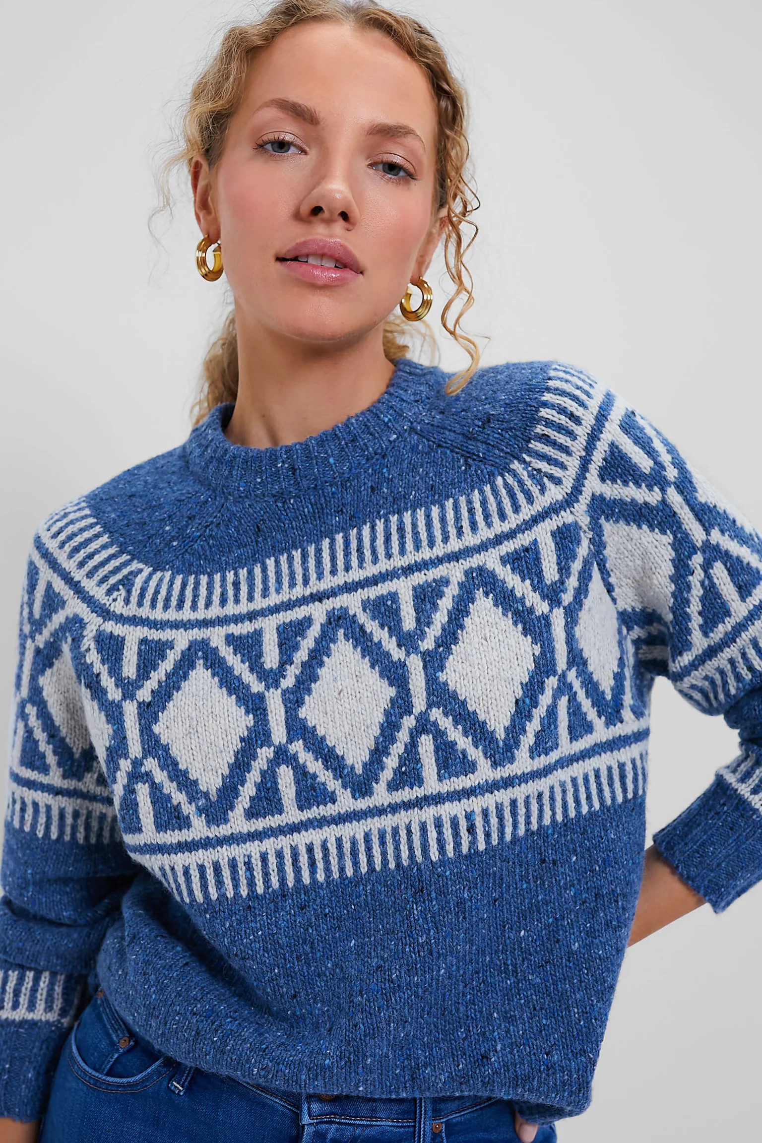 Denim and Cream Naomi Crewneck | Tuckernuck (US)