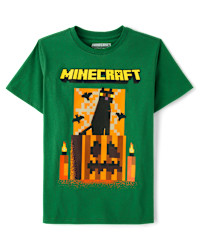 Boys Minecraft™ Halloween Graphic Tee - green | The Children's Place
