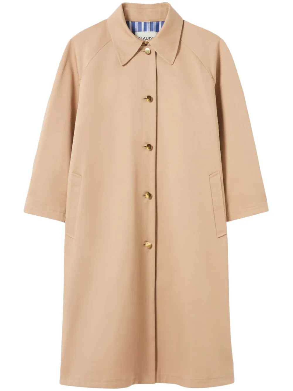 cotton trench coat | Farfetch Global