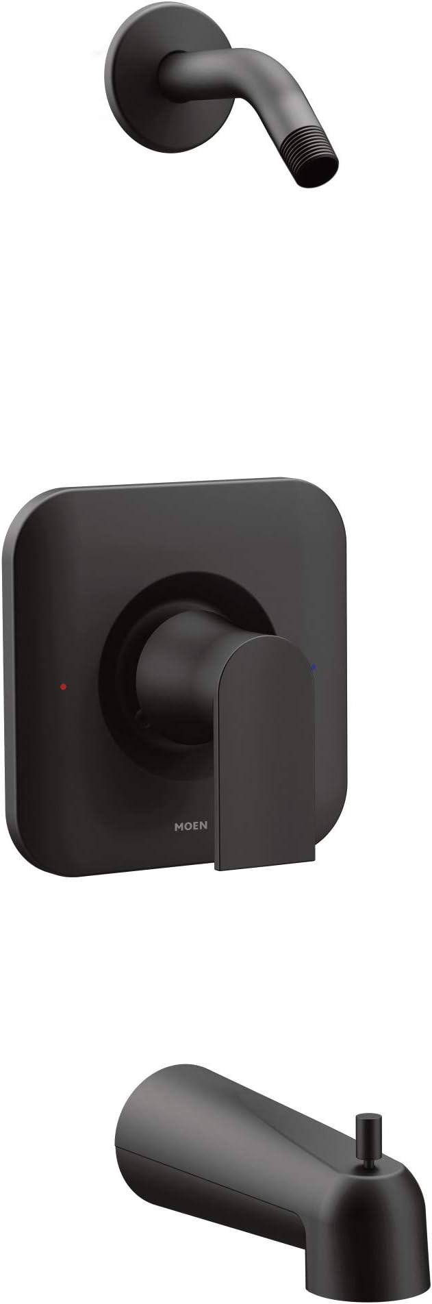 Moen Genta Single Handle T2473NHBL, Matte Black | Amazon (US)