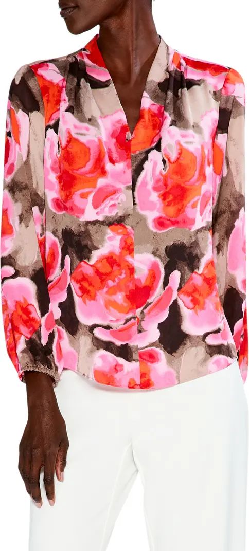 Rosy Outlook Shawl Collar Blouse | Nordstrom Rack