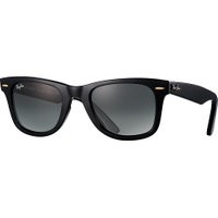 Ray Ban Original wayfarer @collection Unisex Sunglasses Lenses: Gray, Frame: Black - RB2140 901/71 50-22 | Ray-Ban UK