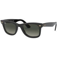 Ray Ban Original wayfarer @collection Unisex Sunglasses Lenses: Gray, Frame: Black - RB2140 901/71 50-22 | Ray-Ban UK