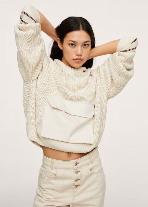 Knit pocket sweater | MANGO (US)
