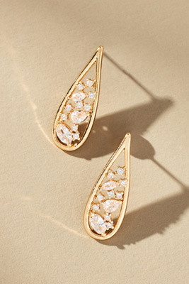 Inner Crystals Teardrop Earrings | Anthropologie (US)