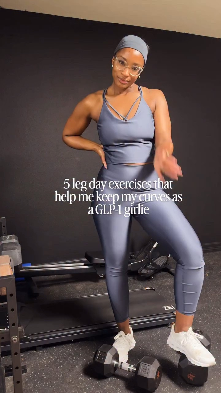 If you’re trying to lose weight but still keep your curves… this leg day is for youuuu, my girl! 

Here’s one of my go-to leg days:

• 10 side lunges (each side) with a dumbbell
• 12 sumo squats
• 8 single-leg RDLs (each side)
• 15 hip thrusts (pause + squeeze at the top)
• 15 double jump squats
Repeat for 3 rounds
* optional 20–30 min cardio to finish

This is how I dropped the weight and kept my shape. Save this for your next leg day and actually do it. Keep the promise, sis!! 🫶🏾

#legdayexercises #dumbbellworkout #glp1journey #fitover30 #strengthtrainingforwomen