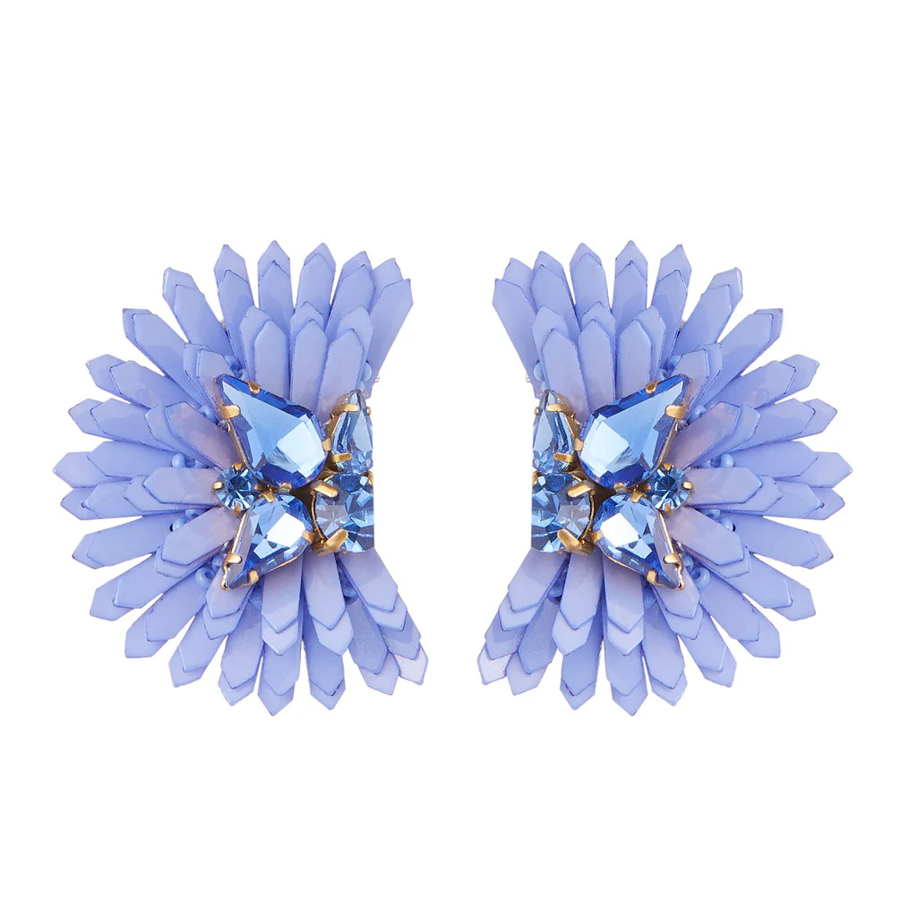 Elli Earrings Periwinkle | Mignonne Gavigan