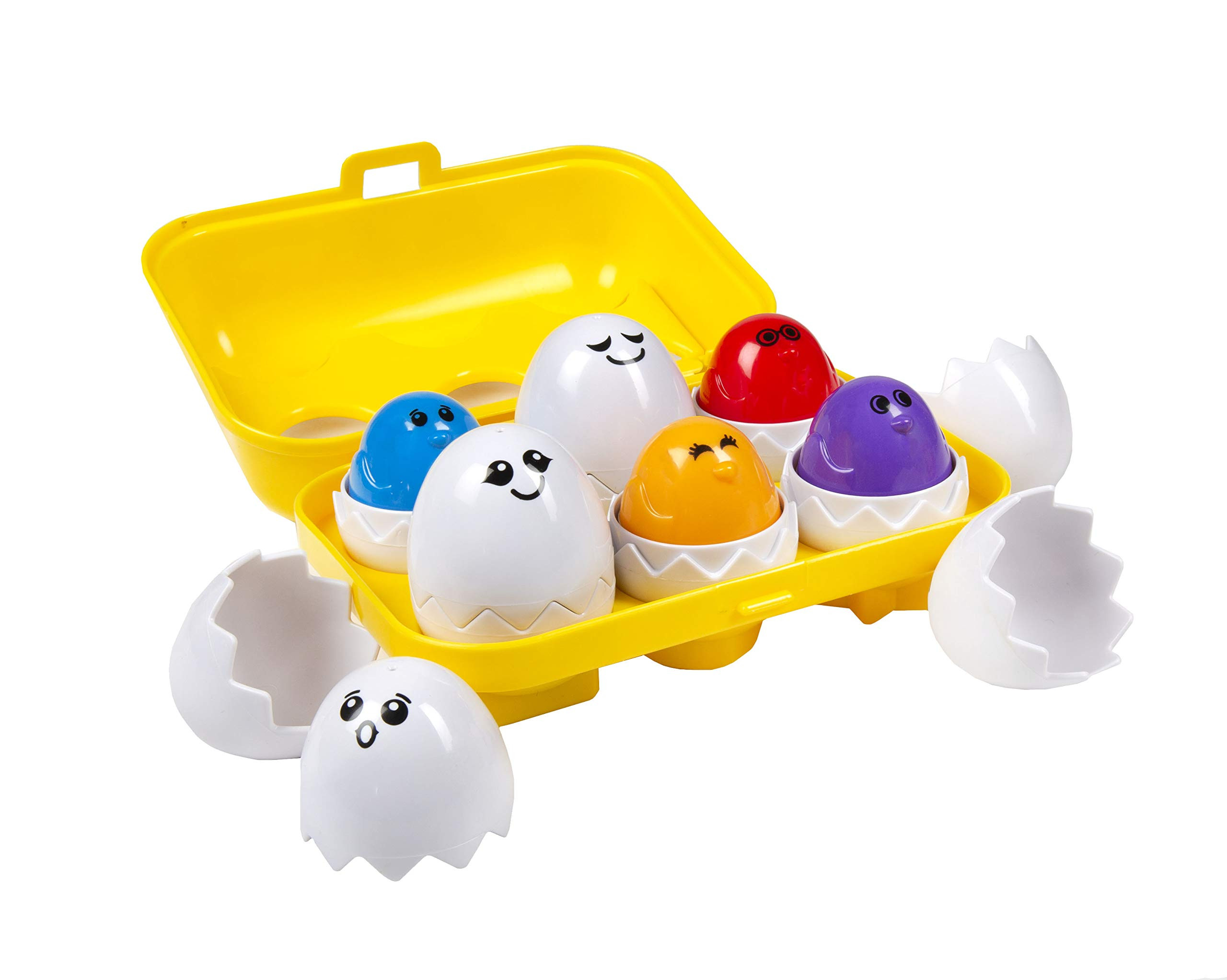 Kidoozie Peek N Peep Eggs - Mentally Stimulating Sorting & Stacking Toy for Ages 1 and Up - A Fun... | Amazon (US)