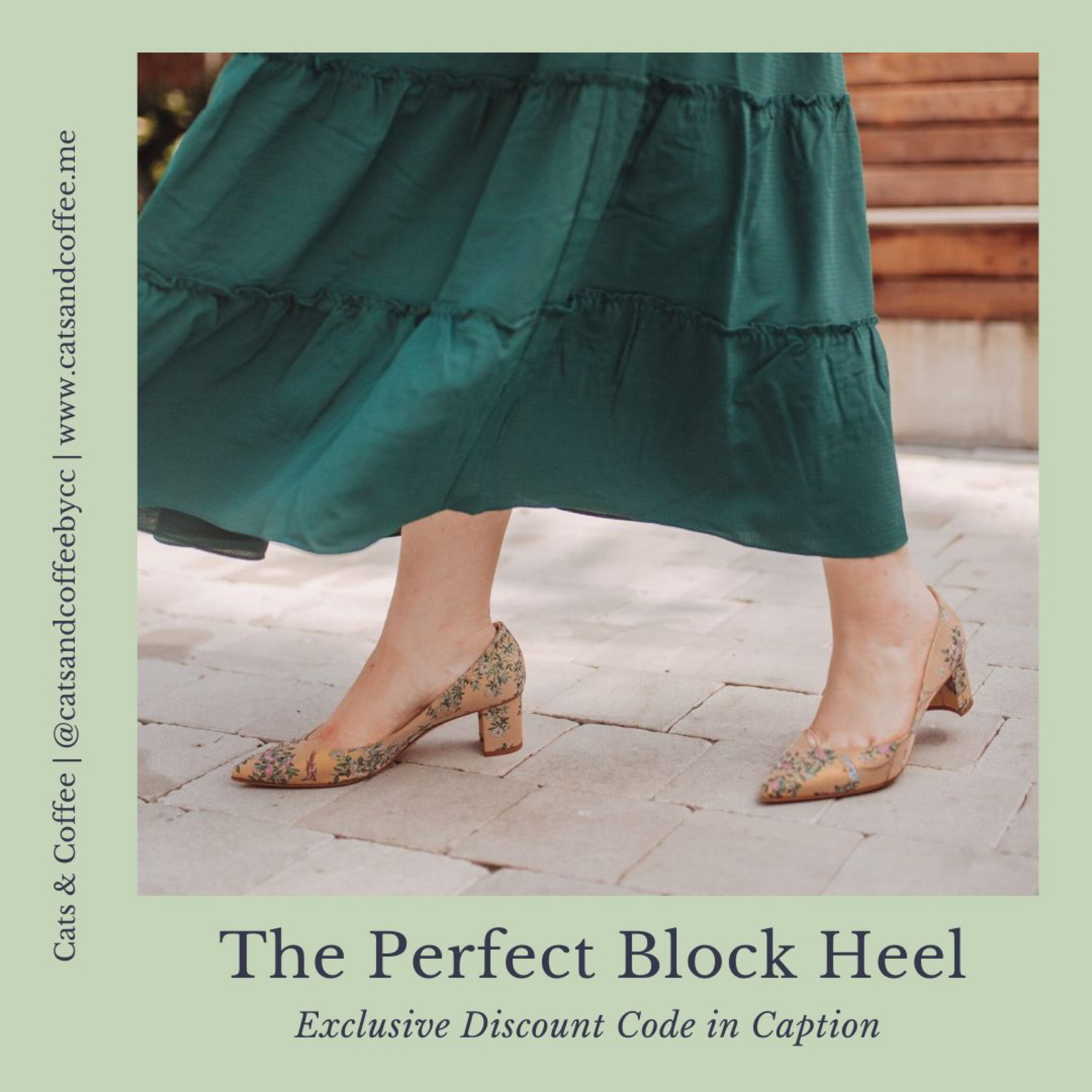 Perfect for work or for weekend, Sarah Flint's Perfect Emma heels are aptly named. Not only are these low block heels comfortable, but they are the perfect design for work, cocktail hour, or dressier events! Use the code SARAHFLINT-CCCHRISTINE1 for 15% off your first purchase ✨

#LTKSeasonal #LTKstyletip #LTKshoecrush