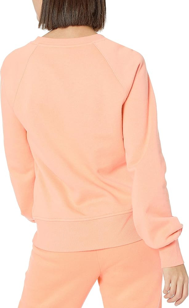 Amazon Essentials Women's Classic-Fit Gathered Long-Sleeve Crewneck Sweatshirt | Amazon (US)