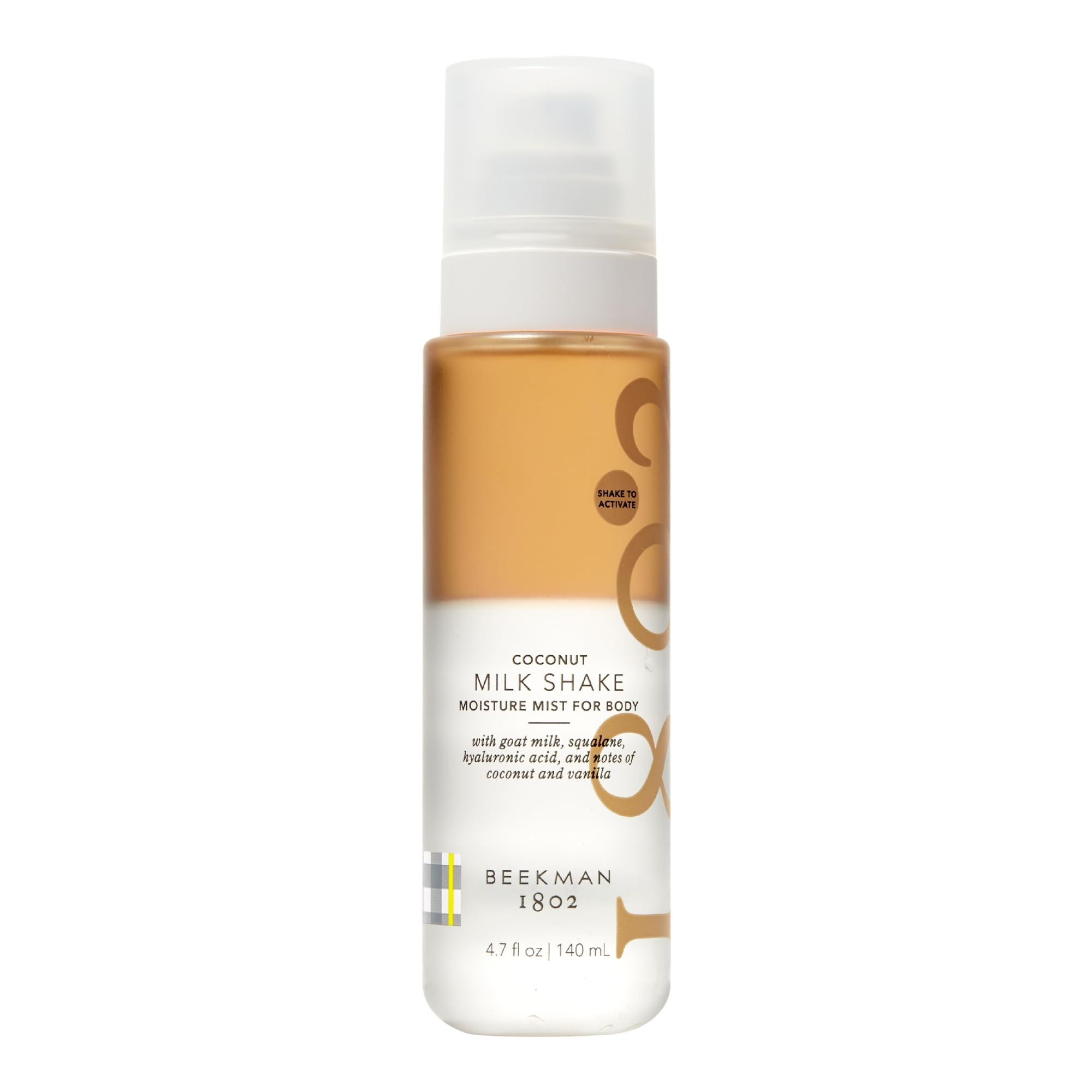 Beekman 1802 Milk Shake Body Mist - Coconut Cream 4.7 fl oz - Hyaluronic Acid, Jojoba Oil, Instan... | Amazon (US)