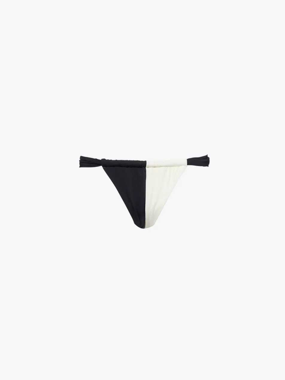 Malta recycled-nylon-blend bikini bottoms | Selfridges