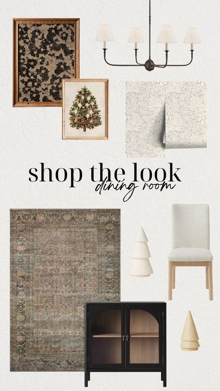 Shop the look dining room decor ideas for a sophisticated natural dining room with subtle holiday decor! My personal favourite is the arch cabinet from target at an amazing price 

#LTKhome #LTKHoliday #LTKstyletip