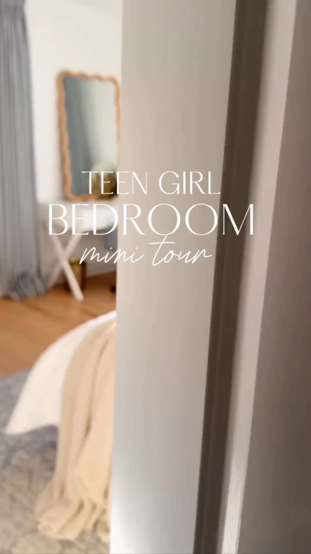 Giving you a little mini tour of my daughter’s room today 🤍🌊 ✨ She wanted something modern and coastal, but still soft and timeless. So we mixed layered textures, muted blues, and warm neutrals to create her own little retreat.
It’s coastal… but in the calm, elevated way that I love! 


#moderncoastalbedroom #teenbedroomdecor #neutralhome #wayfairfinds #bedroominspo

Follow my LTK @meggieferrerhome on the @shop.LTK app to view this post and get my exclusive app-only content!

#liketkit #LTKStyleTip #LTKSaleAlert #LTKHome
