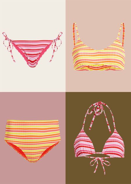 Help me decide! The yellow striped or pink striped?! I love them both!! 

#LTKswim #LTKGiftGuide #LTKSeasonal