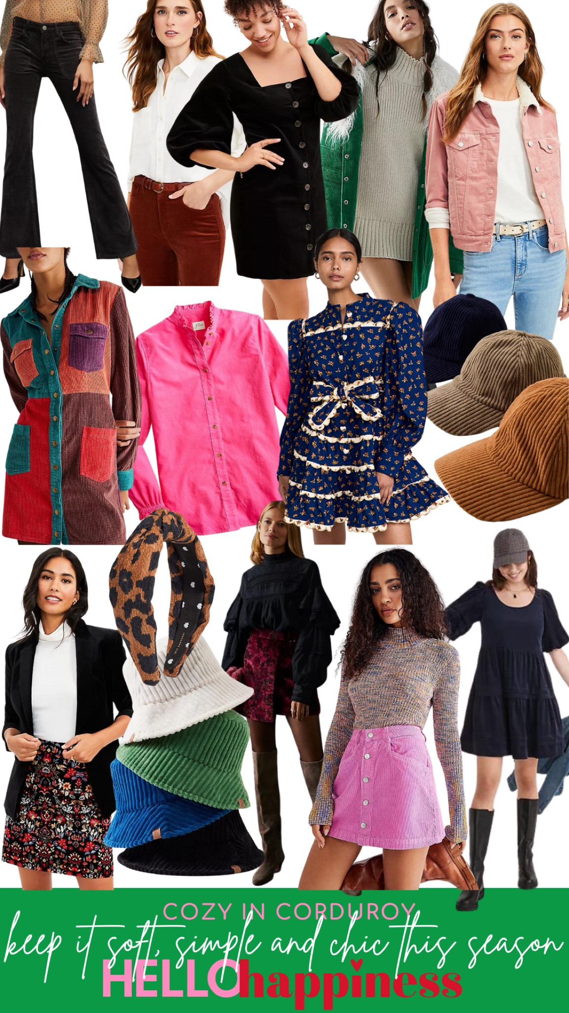 cozy in corduroy!! the fabric of fall making big waves this season 


#LTKSeasonal #LTKstyletip #LTKHoliday