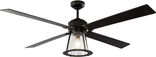 Monte Carlo 4RKR60OZD Rockland TSCA Title VI Compliant 60" Outdoor Ceiling Fan with LED Lights & ... | Amazon (US)