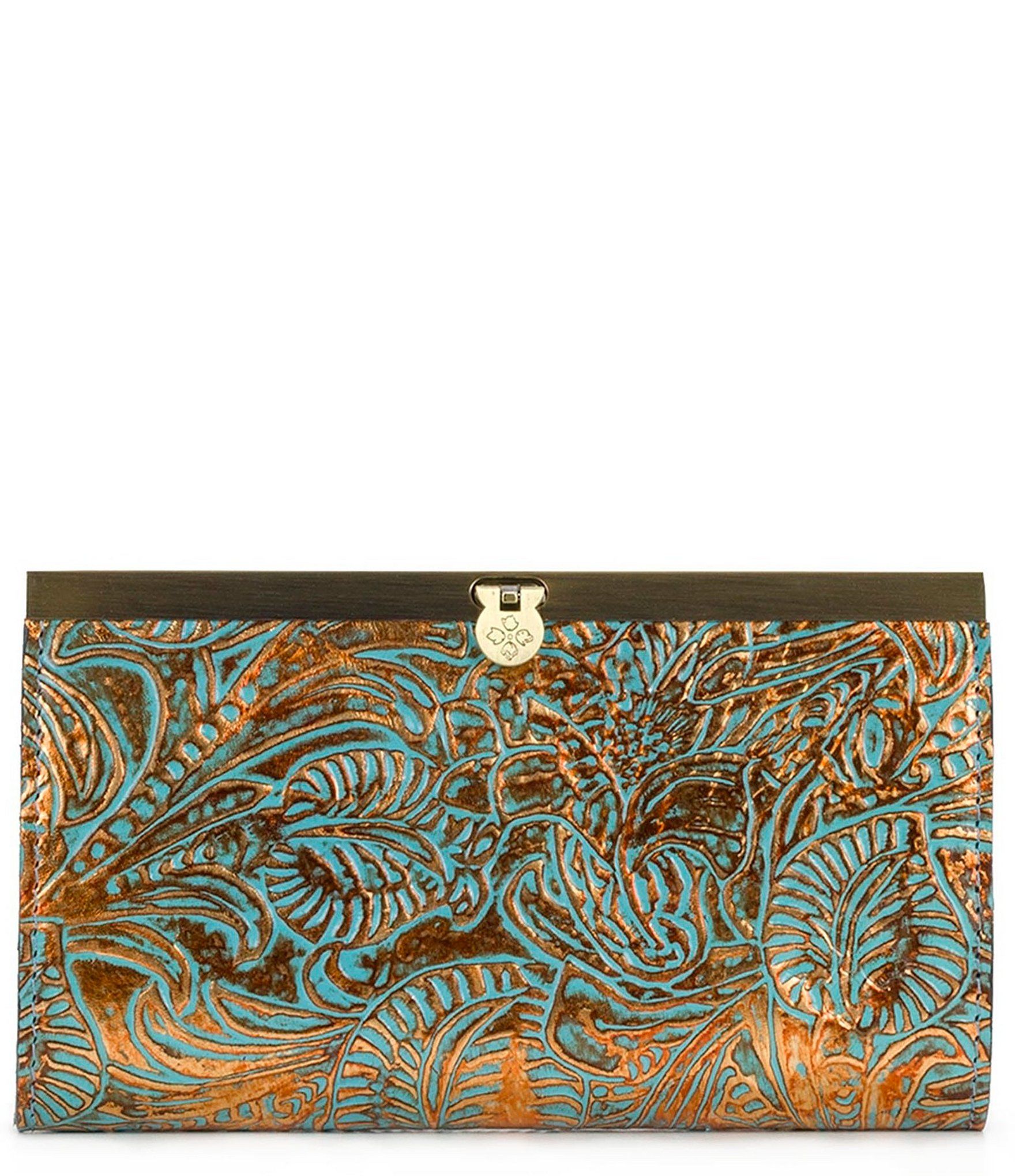 Patricia Nash Turquoise Forest Collection Cauchy Wallet | Dillards Inc.