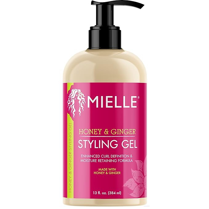 Mielle Organics Honey & Ginger Styling Gel for Enhanced Curl Definition and Moisture Retaining wi... | Amazon (US)