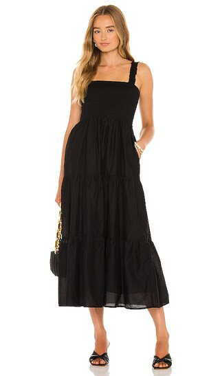 Faithful Midi Dress in Black | Revolve Clothing (Global)