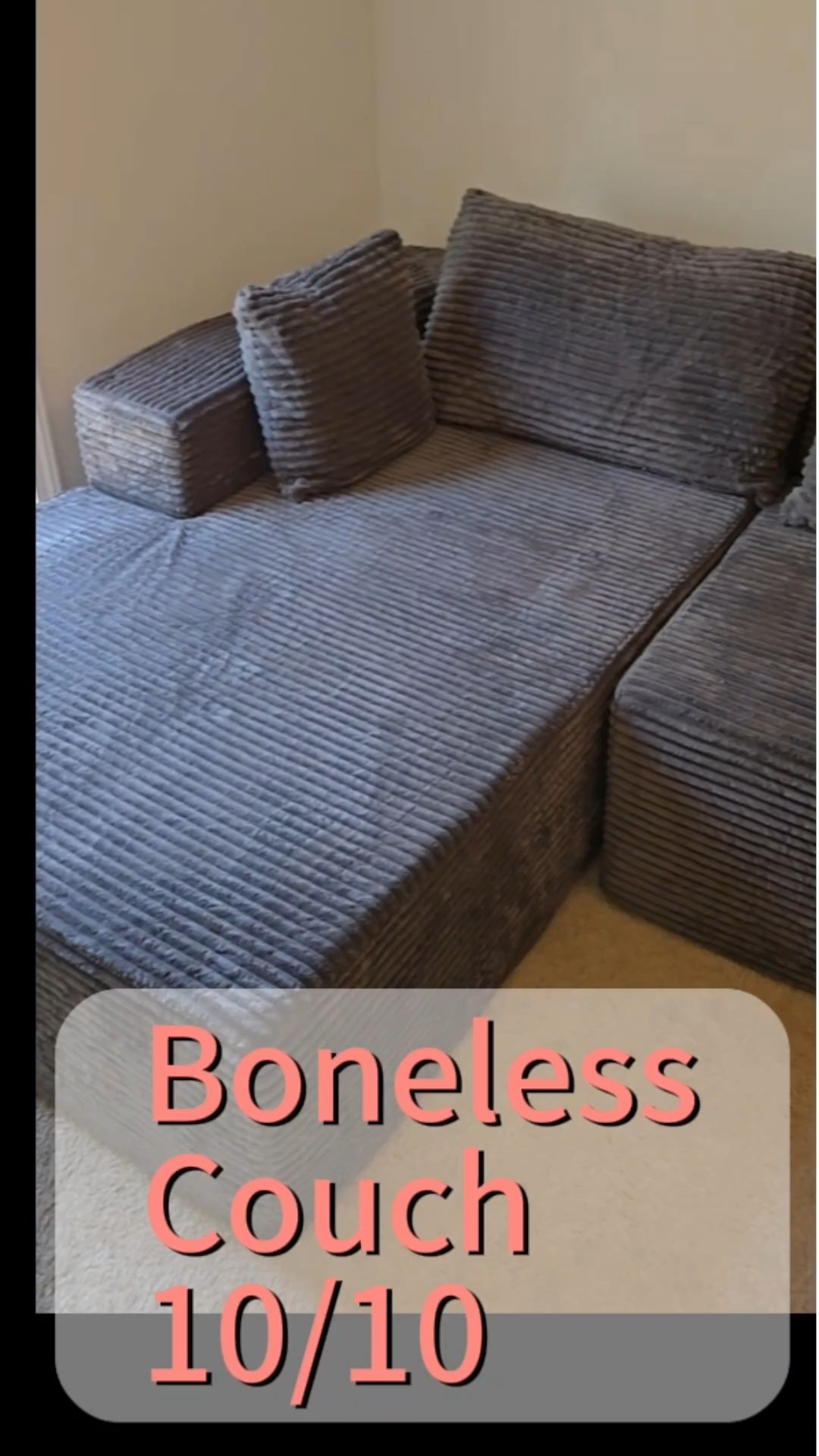 The boneless couch everyone keeps asking about 🛋️ It’s so comfy and took no time to expand. Everything is linked here 🤍

#LTKHome #LTKKids #LTKdayinmylife