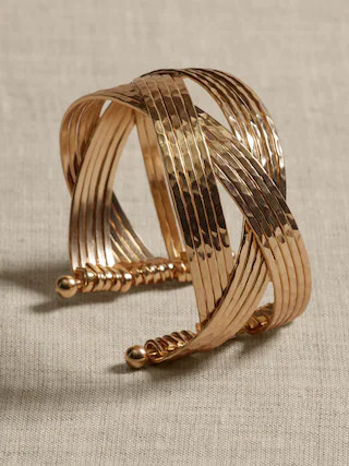 Braided Multi-Strand CuffExtra 20% Off At Checkout | Banana Republic Factory
