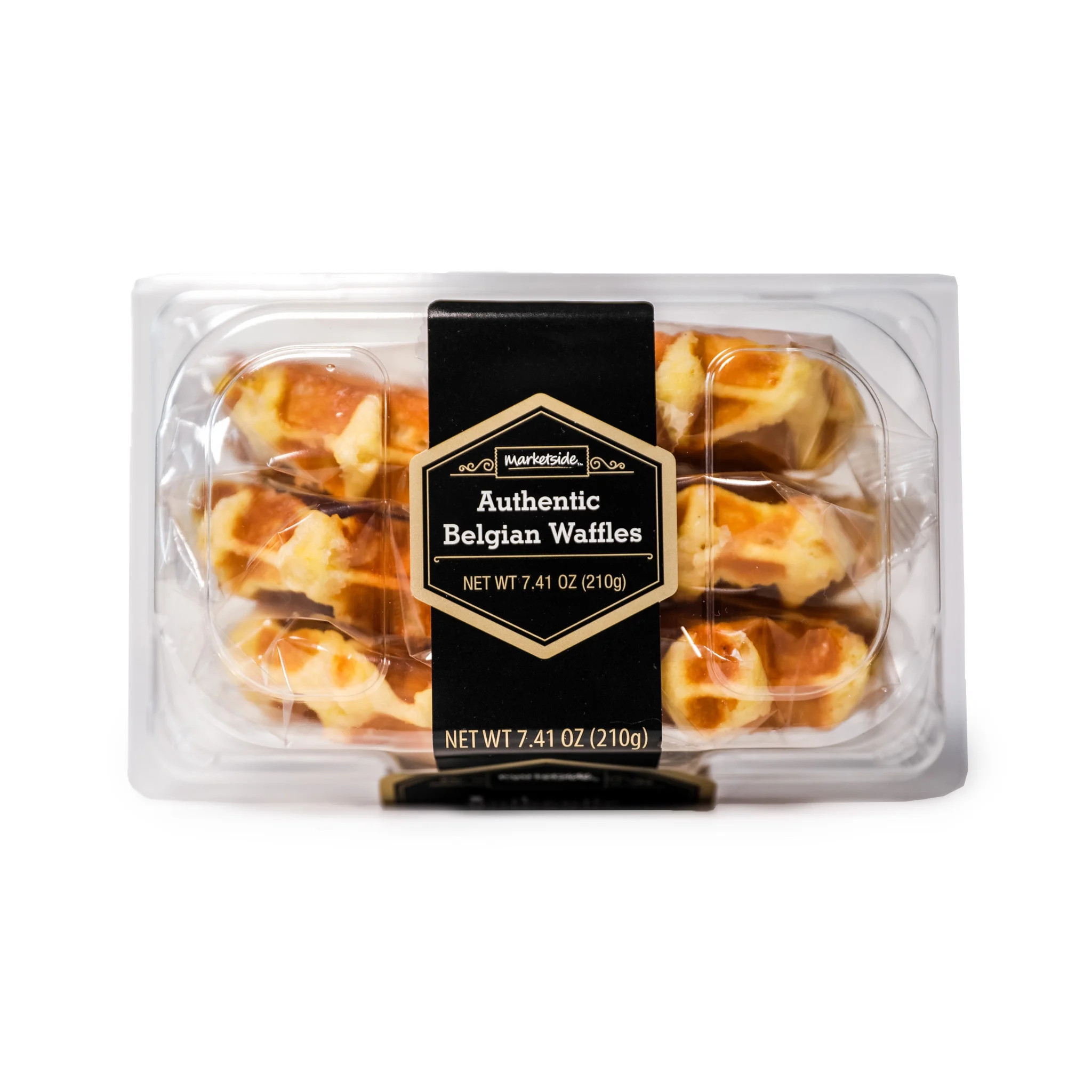 Marketside Authentic Belgian Waffles. 7.41oz, 6 Count | Walmart (US)