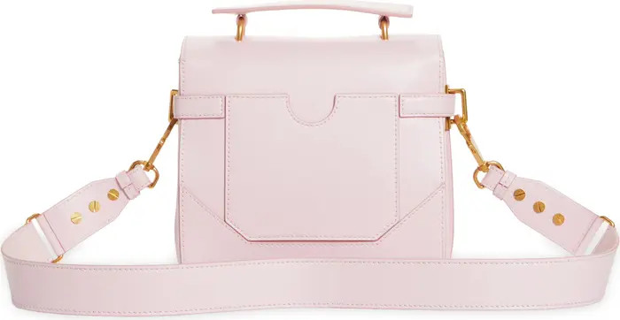 Balmain B-Buzz 23 Monogram Leather Top Handle Bag | Nordstrom | Nordstrom