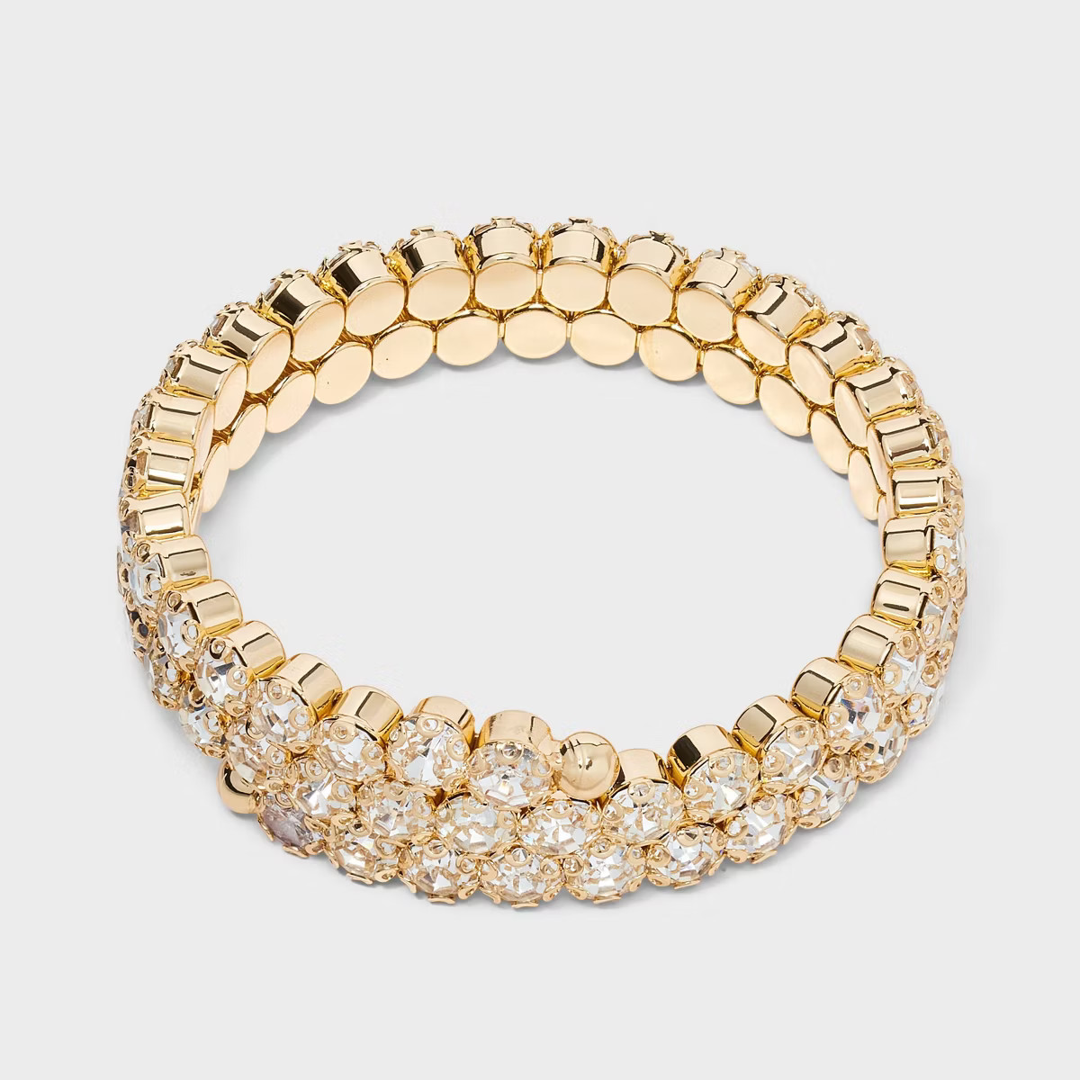 Stone Wrap Around Bracelet - A New Day™ Gold | Target