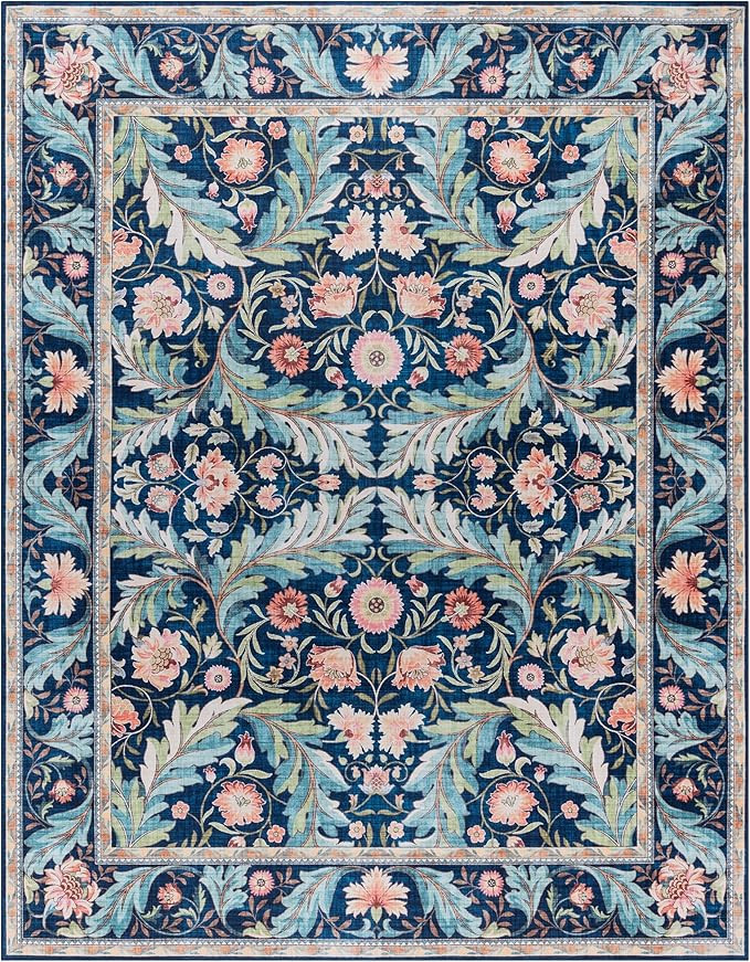 Gertmenian Indoor Boho Area Rug - 8x10 Large, Non Slip, Super Strong, Ideal for High Traffic Area... | Amazon (US)