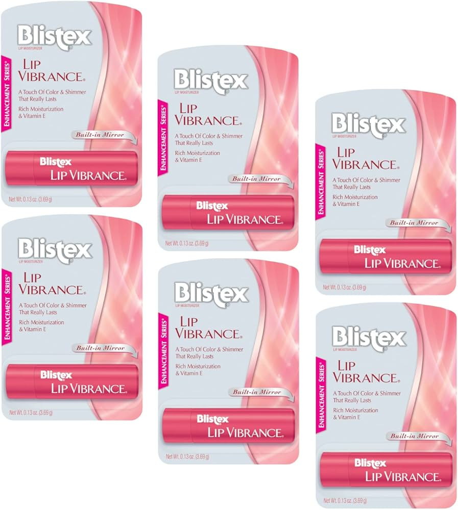 Blistex Lip Vibrance, 0.13 oz cada uno (paquete de 6) | Amazon (US)