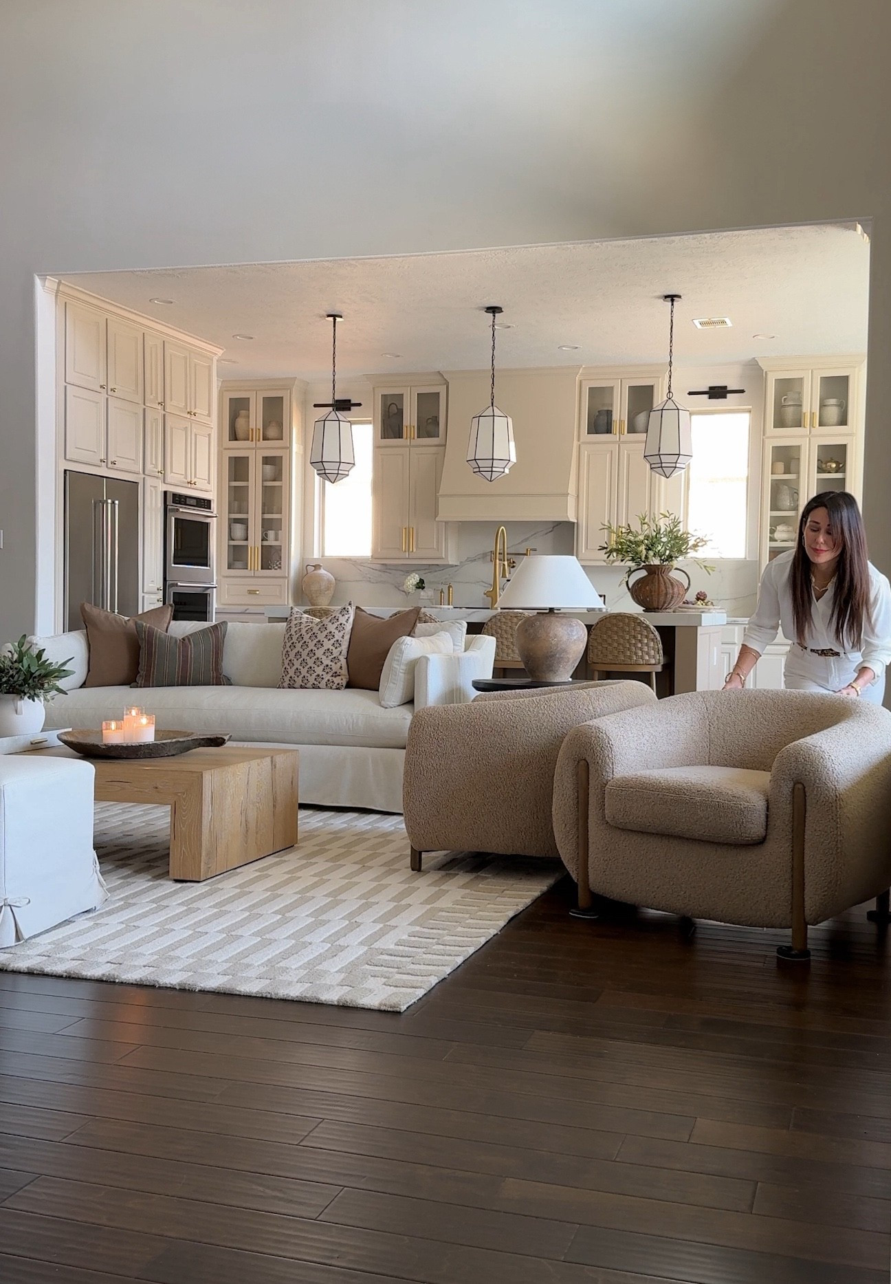 One of my all-time favorites 🤎
These teddy rounded-back accent chairs are so comfortable and add the perfect earthy, moody touch to our living room. The soft texture, sculptural shape, and cozy feel make them ideal for layering warmth into a neutral space—designer look, everyday comfort. A true statement chair I’d buy again and again.

neutral living room decor, accent chair, teddy chair, rounded back chair, cozy seating, earthy home decor, modern organic style, living room seating, sculptural furniture, designer look for less

#LTKSaleAlert #LTKHome