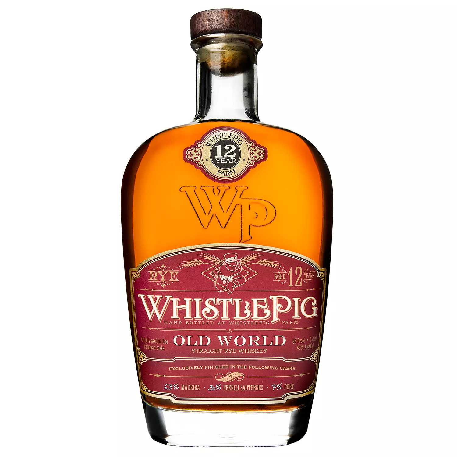 Whistle Pig 12 Year Old Rye Whiskey 750 ml | Sam's Club