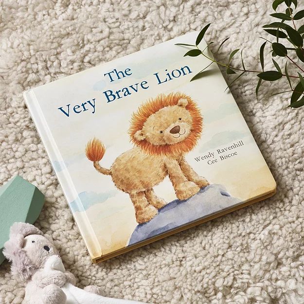 The Very Brave Lion Book by Wendy Ravenhill & Cee Biscoe | New In Baby | The White Company | The White Company (UK)