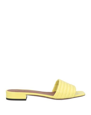 L' Autre Chose Woman Sandals Yellow Size 7.5 Kidskin | YOOX (US)